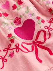Boden Pink Clover Blouson Cord Dress - Image 3 of 3