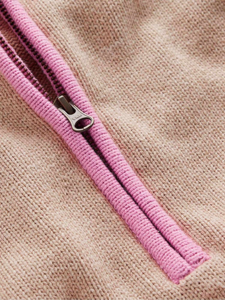 Boden Cream Lucy Half Zip Jumper - Image 7 of 7 Boden Cream Lucy Half Zip Jumper - Image 7 of 7