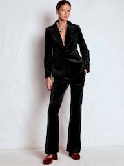 Boden Black Stamford Velvet Blazer - Image 5 of 6