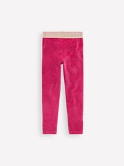 Boden Pink Velvet Leggings - Image 2 of 3