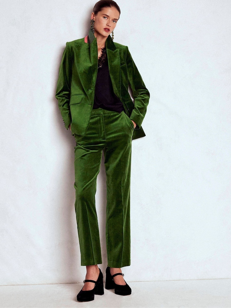 Boden Green Canonbury Velvet Trousers - Image 1 of 6
