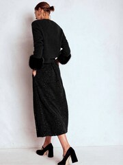 Boden Black Verity Lace Midi Skirt - Image 4 of 6