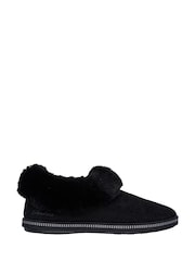 Skechers Black Cosy Campfire Winter Nights Slippers - Image 1 of 5