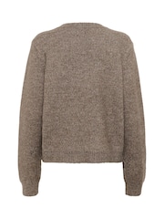 CULTURE Brown CUosana Kimmy Bling Pullover Jumper - Image 6 of 6