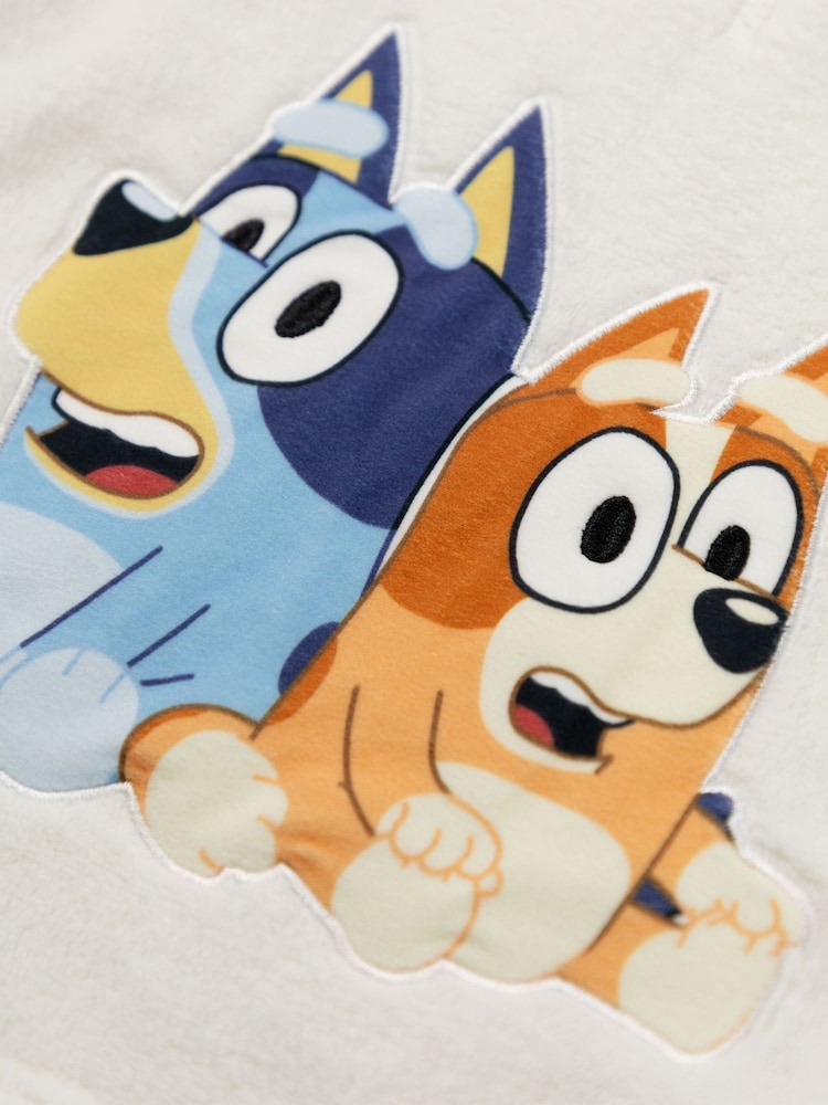 Vanilla Underground Blue Bluey Long Sleeve Long Leg Pyjamas Set 3 Piece - Image 6 of 6