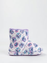 Vanilla Underground White Lilo & Stitch Character AOP Slipper Boots - Image 2 of 5