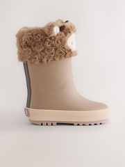 Rjava Hamish Krava - Podloženi gumijasti škornji z manšetami - Slika 2 iz 5