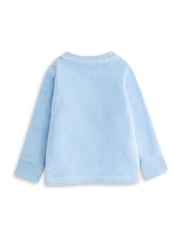 Vanilla Underground Blue Bluey Fleece Long Sleeve Long Leg Pyjamas Set - Image 3 of 6