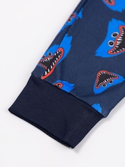 Vanilla Underground Blue Poppy's Playtime Multi-Pack of 2 Long Sleeve Long Leg Pyjamas Set - Image 6 of 6