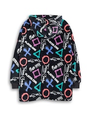 Vanilla Underground Black PlayStation Logo Blanket Hoodie - Image 2 of 5