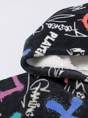 Vanilla Underground Black PlayStation Logo Blanket Hoodie - Image 3 of 5