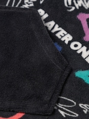 Vanilla Underground Black PlayStation Logo Blanket Hoodie - Image 5 of 5