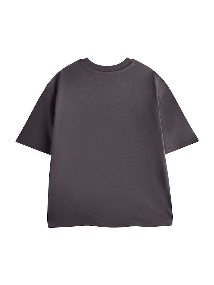 Vanilla Underground Grey Yellowstone Short Sleeve Long Leg Pyjamas Set - Image 2 of 6 Vanilla Underground Grey Yellowstone Short Sleeve Long Leg Pyjamas Set - Image 2 of 6