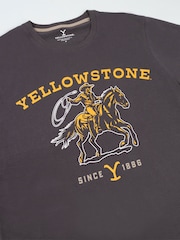 Vanilla Underground Grey Yellowstone Short Sleeve Long Leg Pyjamas Set - Image 5 of 6