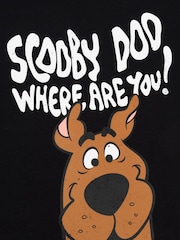 Vanilla Underground Black Scooby Doo Character Short Sleeve Long Leg Pyjamas Set - Image 6 of 6