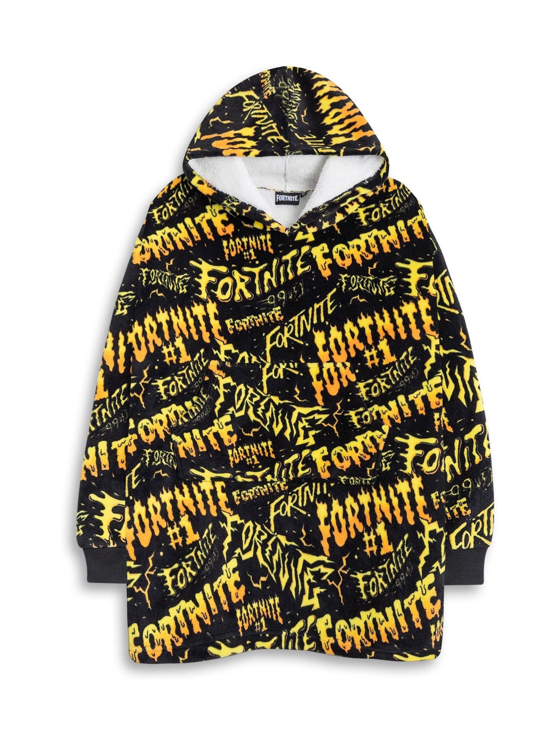 Fortnite Unisex Multicolor Blanket Hoodie | Multicoloured | Official Merch - Image 5
