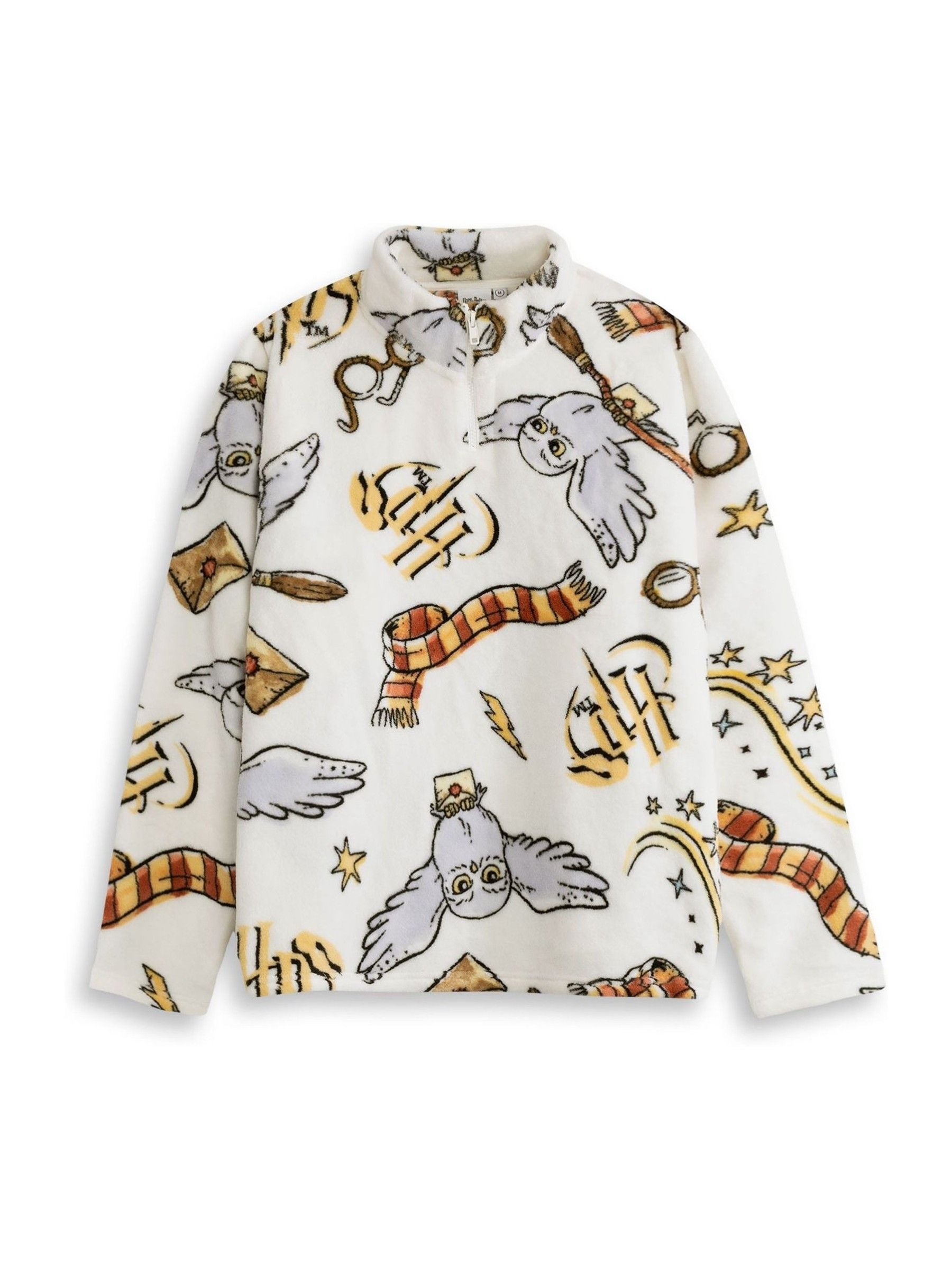 Buy Vanilla Underground White Harry Potter Hedwig Fleece Quarter