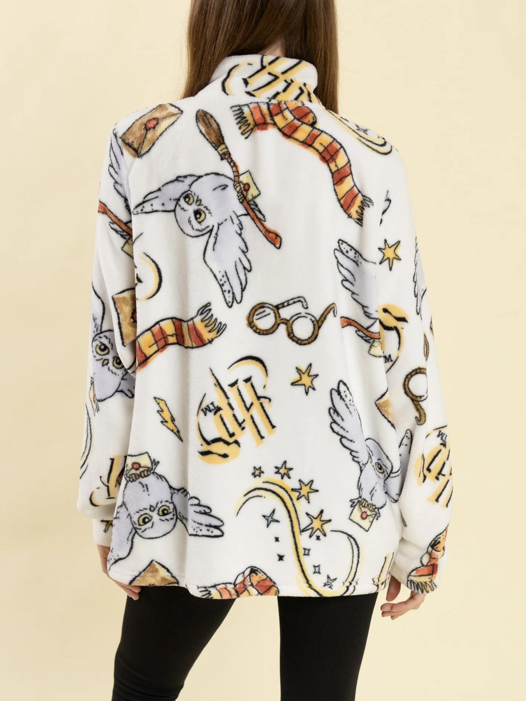 Buy Vanilla Underground White Harry Potter Hedwig Fleece Quarter