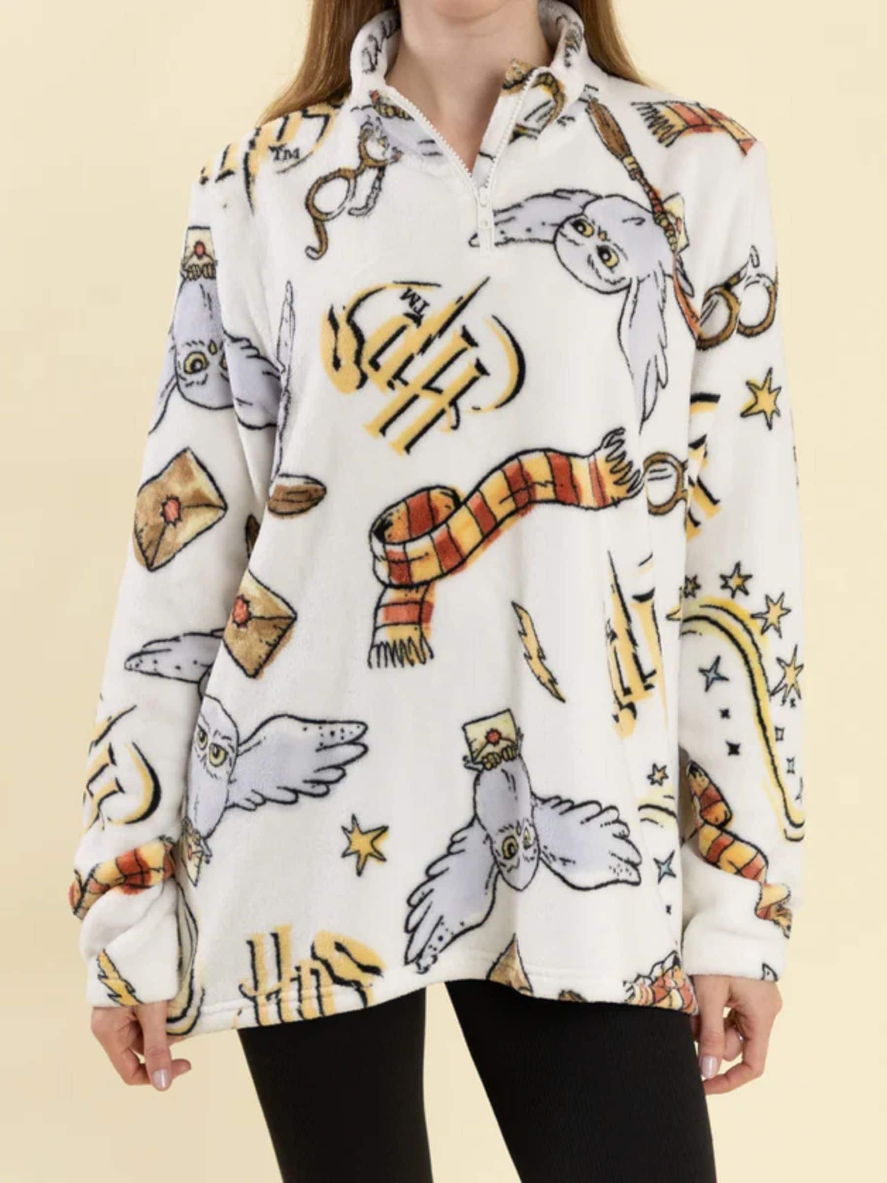 Buy Vanilla Underground White Harry Potter Hedwig Fleece Quarter