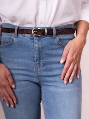 Lakeland Leather Brown Kirkby Belt - Image 4 of 4