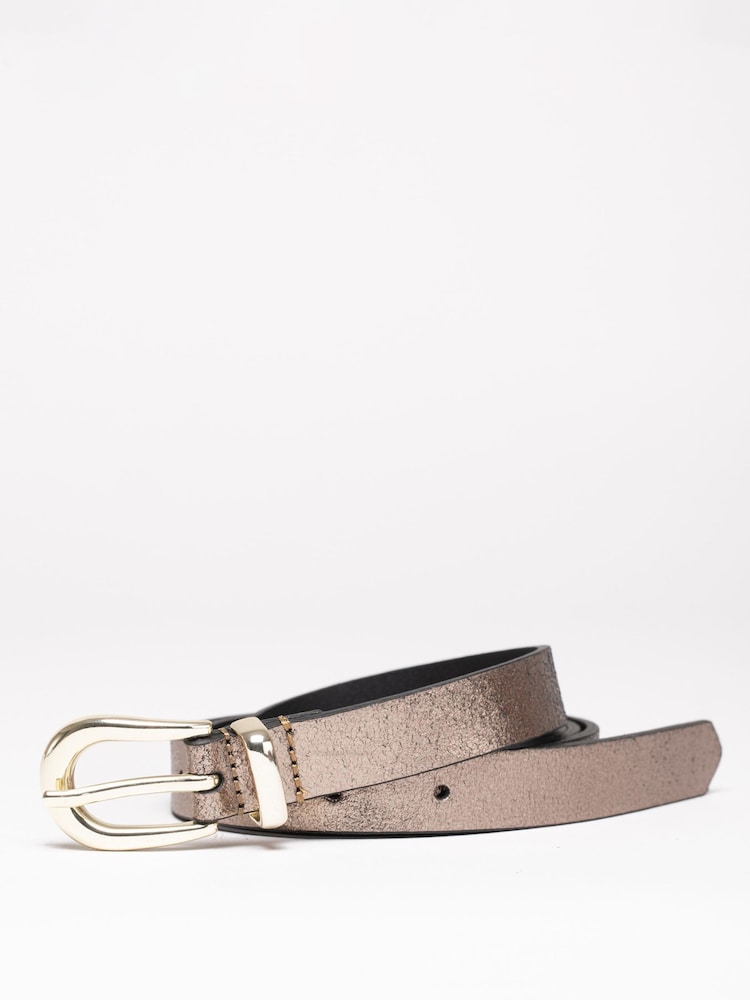 Lakeland Leather Gold Kirkby Belt - Image 1 of 4