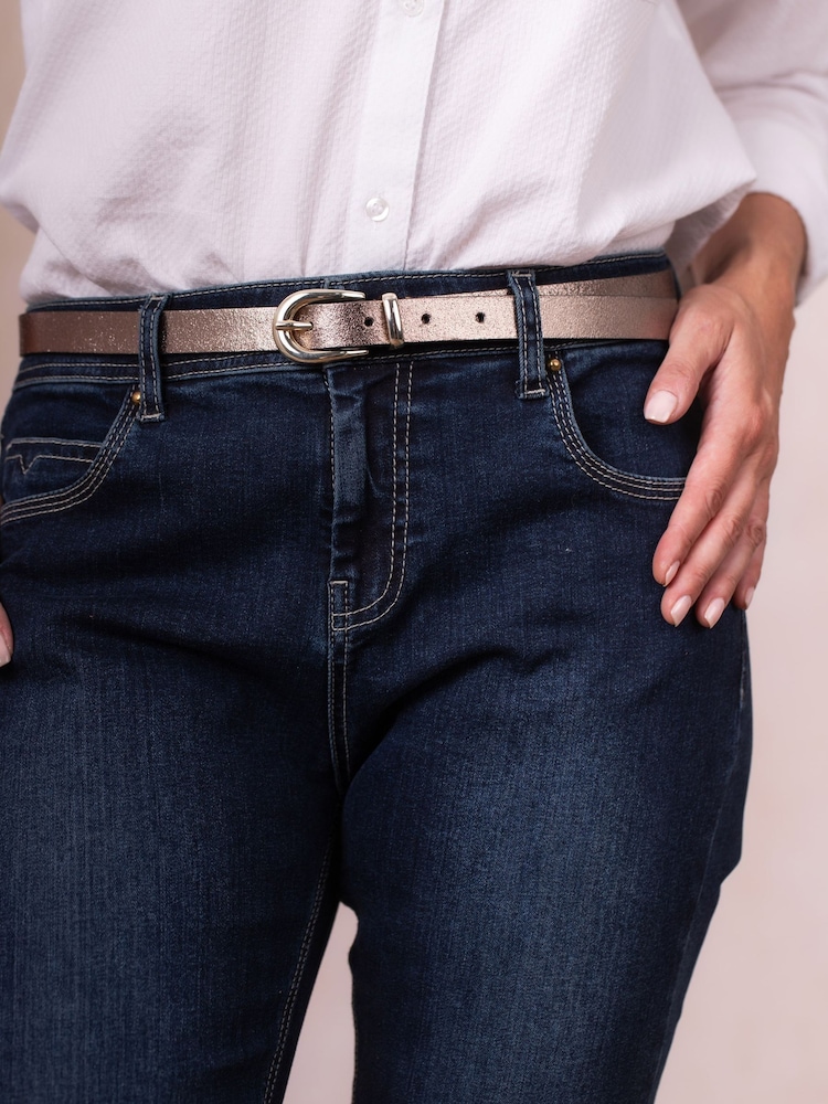 Lakeland Leather Gold Kirkby Belt - Image 4 of 4