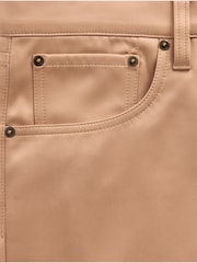 GapStudio Brown Satin 90s Loose Trousers - Image 6 of 6