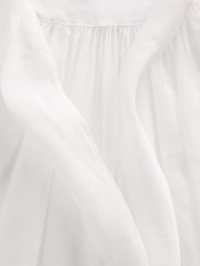 GapStudio White Sheer Bow Shirt - Image 4 of 4
