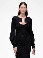 GapStudio Black CashSoft Shrunken Cardigan - Image 1 of 5