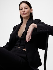 GapStudio Black Tailored Blazer - Image 4 of 5