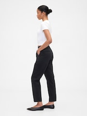 Negro - Chinos de tiro medio Downtown de Gap - Imagen 3 de 4