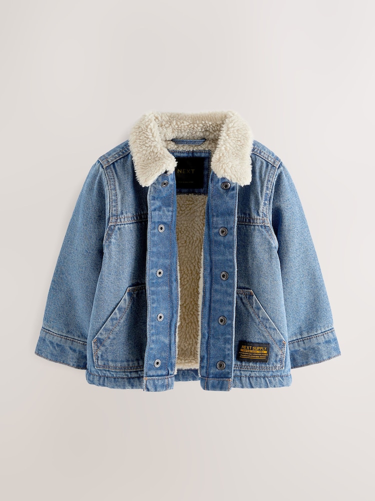 Blue Denim Denim Jacket (3mths-7yrs) - Image 2 of 5