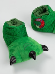 Vanilla Underground Green Disney Toy Story Rex Slipper Boots - Image 2 of 6