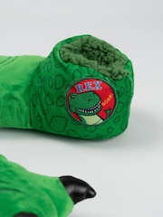 Vanilla Underground Green Disney Toy Story Rex Slipper Boots - Image 6 of 6