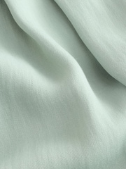 Sage Green Crinkle Palazzo Trousers - Image 8 of 8