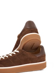 Dune London Brown Tony WF Trainers - Image 6 of 6