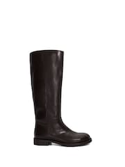 Dune London Brown Tova Knee High Boots - Image 2 of 6