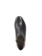 Dune London Black Poleyn Ankle Boots - Image 5 of 6