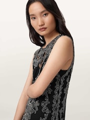 AllSaints Inaya Embellished Dress - Imagen 1 de 7