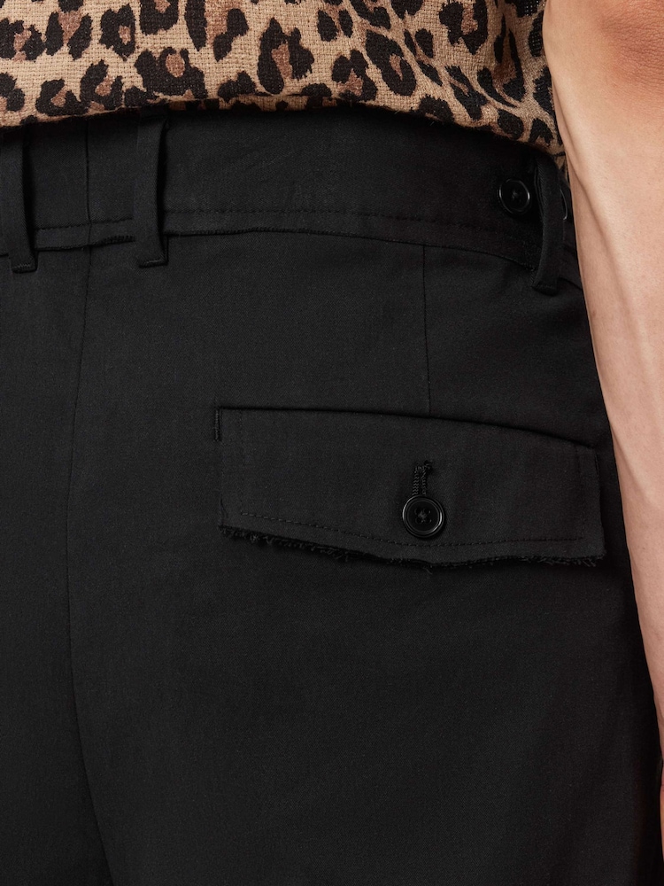 AllSaints Black AllSaints Rebel Trousers - Image 2 of 8