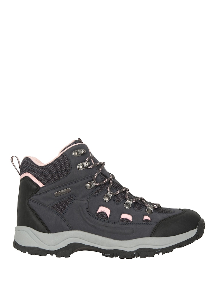 Mountain Warehouse Light Purple Adventurer Womens Waterproof Walking Boots - Image 1 of 8 Mountain Warehouse Light Purple Adventurer Womens Waterproof Walking Boots - Image 1 of 8