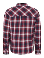 Mountain Warehouse Pink Trace Mens Flannel Long Sleeve Shirt - Image 3 of 5