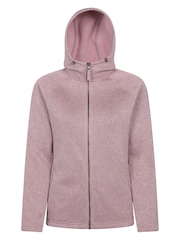 Rosa - Sudadera con capucha y cremallera de mujer Nevis de Mountain Warehouse - Imagen 1 de 5