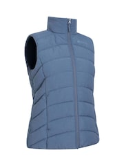 Mountain Warehouse Light Blue Opal Water-Resistant Padded Gilet - Image 3 of 6
