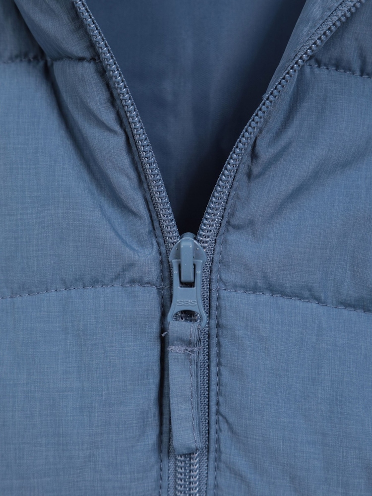 Mountain Warehouse Light Blue Opal Water-Resistant Padded Gilet - Image 6 of 6