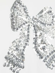 River Island White Bow Frill Top & Leggings Set - Image 5 of 5