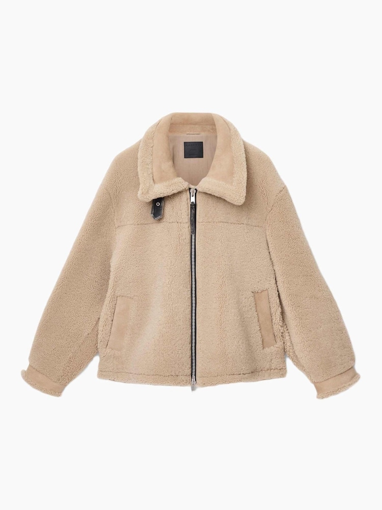 AllSaints Vernon Shearling Jacket - Imagen 5 de 5