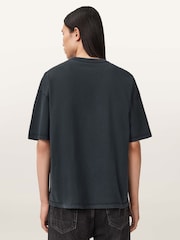 AllSaints Black Cole Short Sleeve Crew Neck T-Shirt - Image 2 of 9