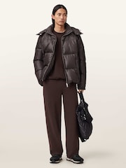 AllSaints Brown Icon Trousers - Image 5 of 8