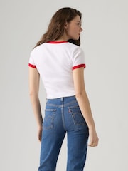 Weiß/England - Levi's® World Cup Cropped T-Shirt - Bild 3 von 6